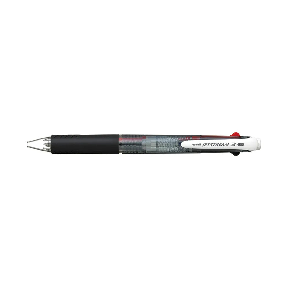 ボールペン ジェットストリーム 3色ボールペン 0.7mm 黒 SXE34007.24 三菱鉛筆