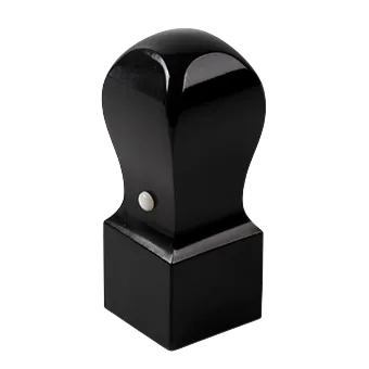 【角の印鑑】 角印/黒水牛 24mm