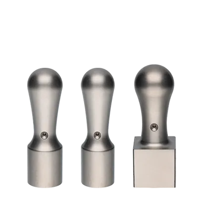 【法人印鑑3本セット】 ブラストチタン シルバー Bセット