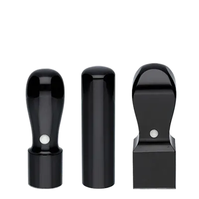 【法人印鑑3本セット】 黒水牛 Aセット