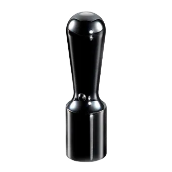 【チタンの印鑑】 会社印（天丸）／チタン ミラーブラック