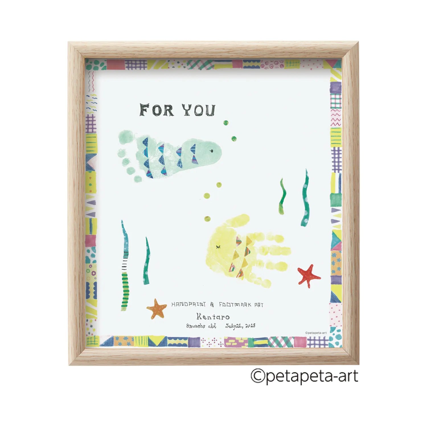 FirstArt 色紙 ２ひきのサカナ